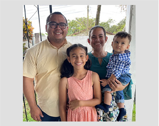 Rogelio Alberto & Damaris Espinal Cruz, House Parents for Casa de Lynn, who supervise the shelter for abused and abandoned girls, built via the efforts of Living Hope For Honduras.